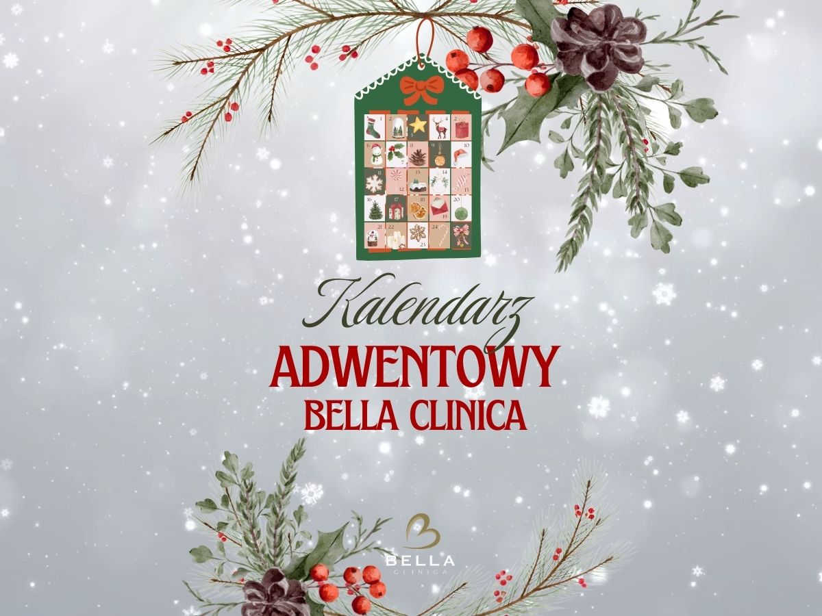 Kalendarz Adwentowy Bella Clinica 2025 – odkryj świąteczne promocje na&nbsp;zabiegi w&nbsp;Gdańsku!